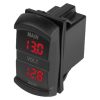 Sea Dog Dual Voltmeter Rocker Switch Style Boat - 738146