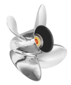 Solas HR titan 4 Propeller Fits Johnson/Evinrude - Stainless steel